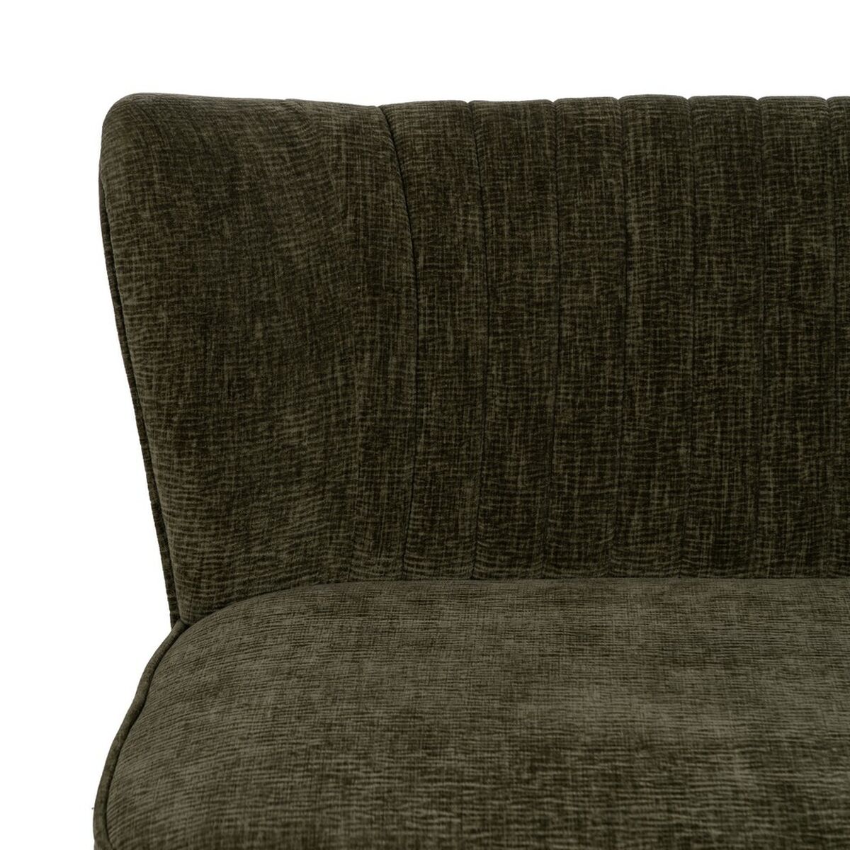 Sofá Negro Verde Dorado 134 x 74 x 70 cm