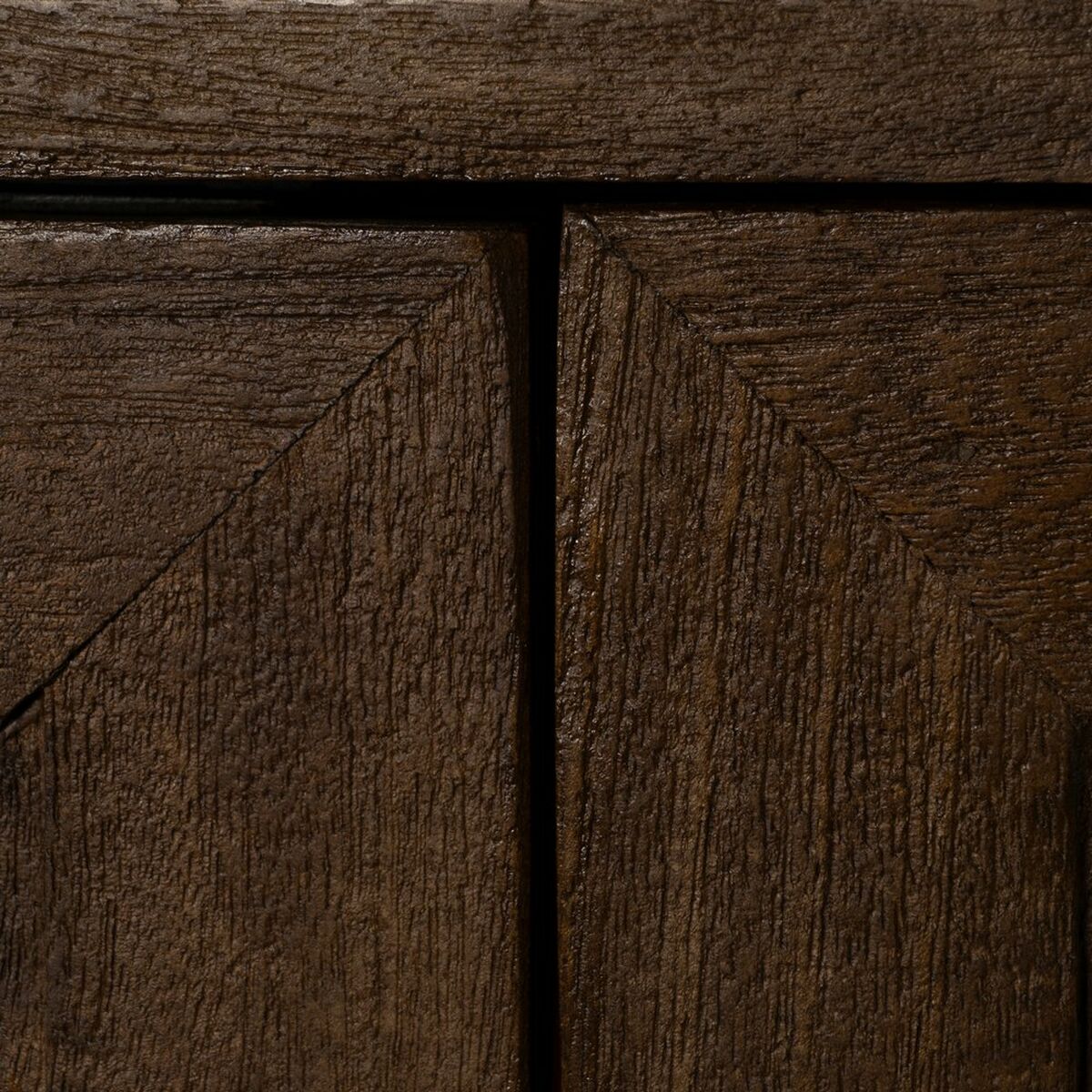 Aparador Marrón Cristal Madera de mango 180 x 35 x 87 cm