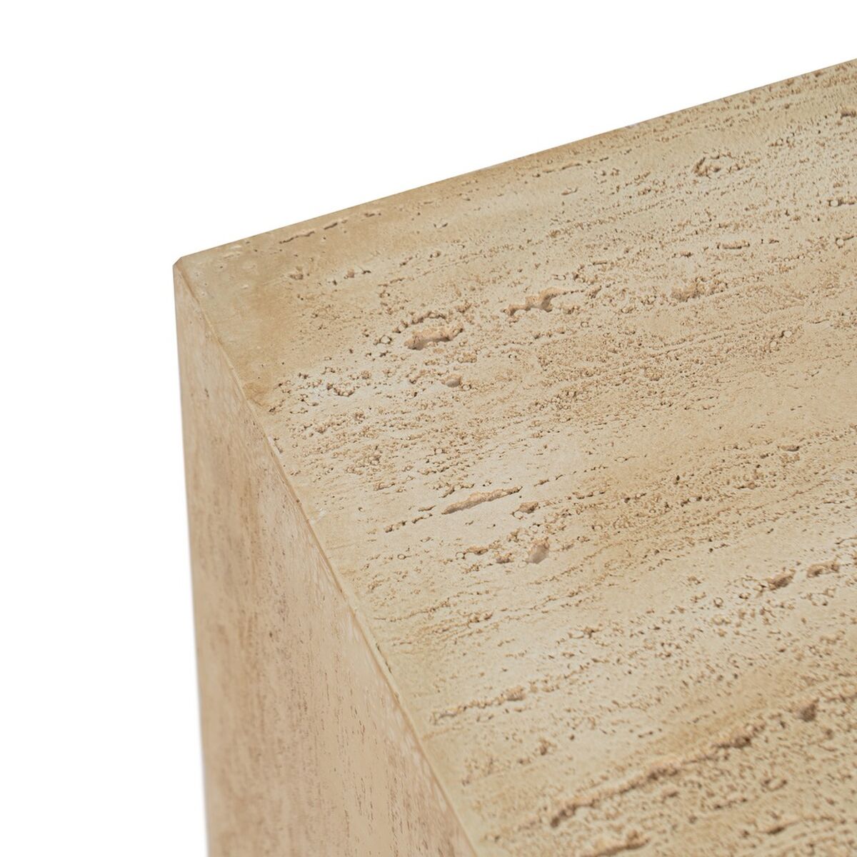 Mesa auxiliar Beige 37 x 37 x 46,5 cm