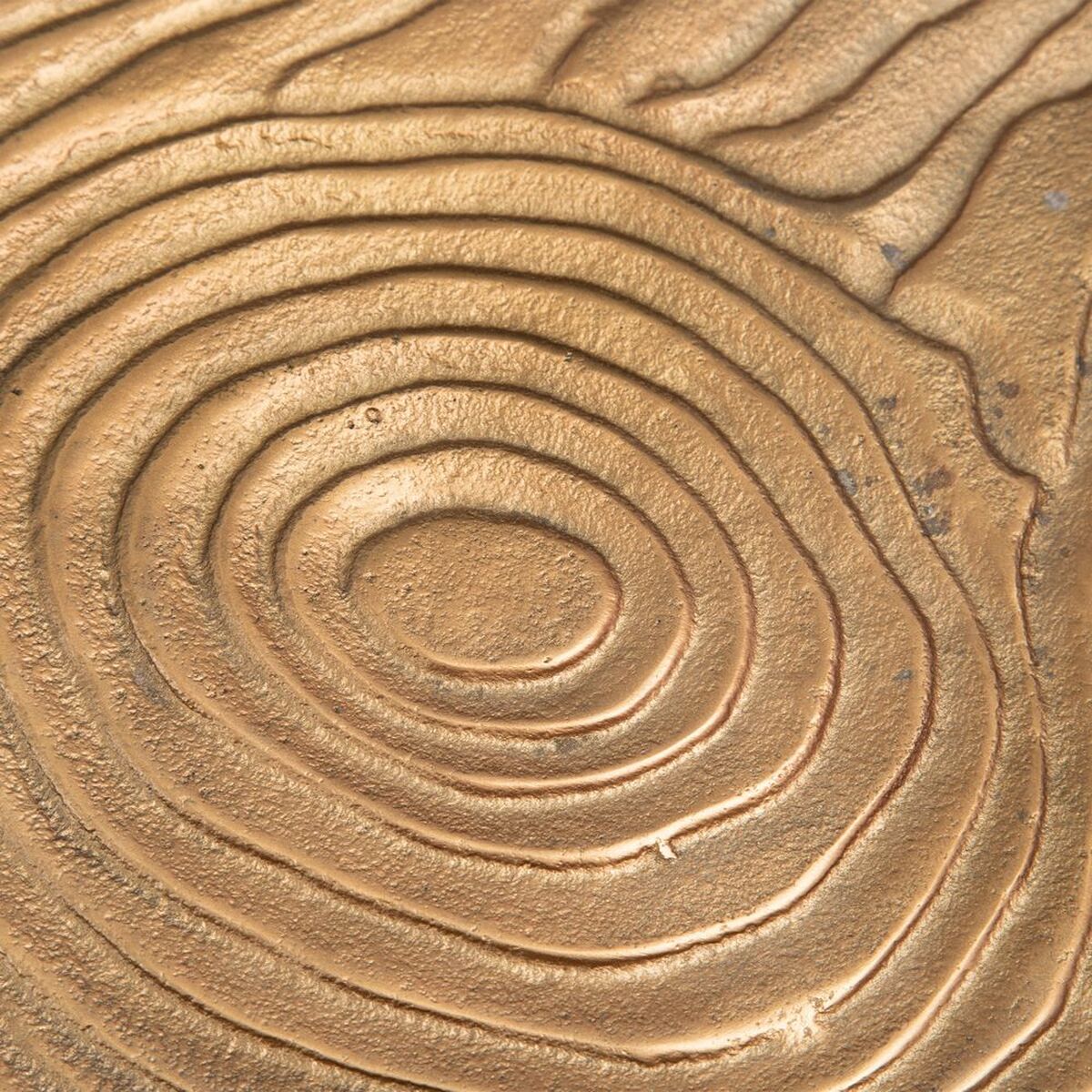 Juego de 3 mesas Negro Cobre 60 x 60 x 56 cm (3 Unidades)