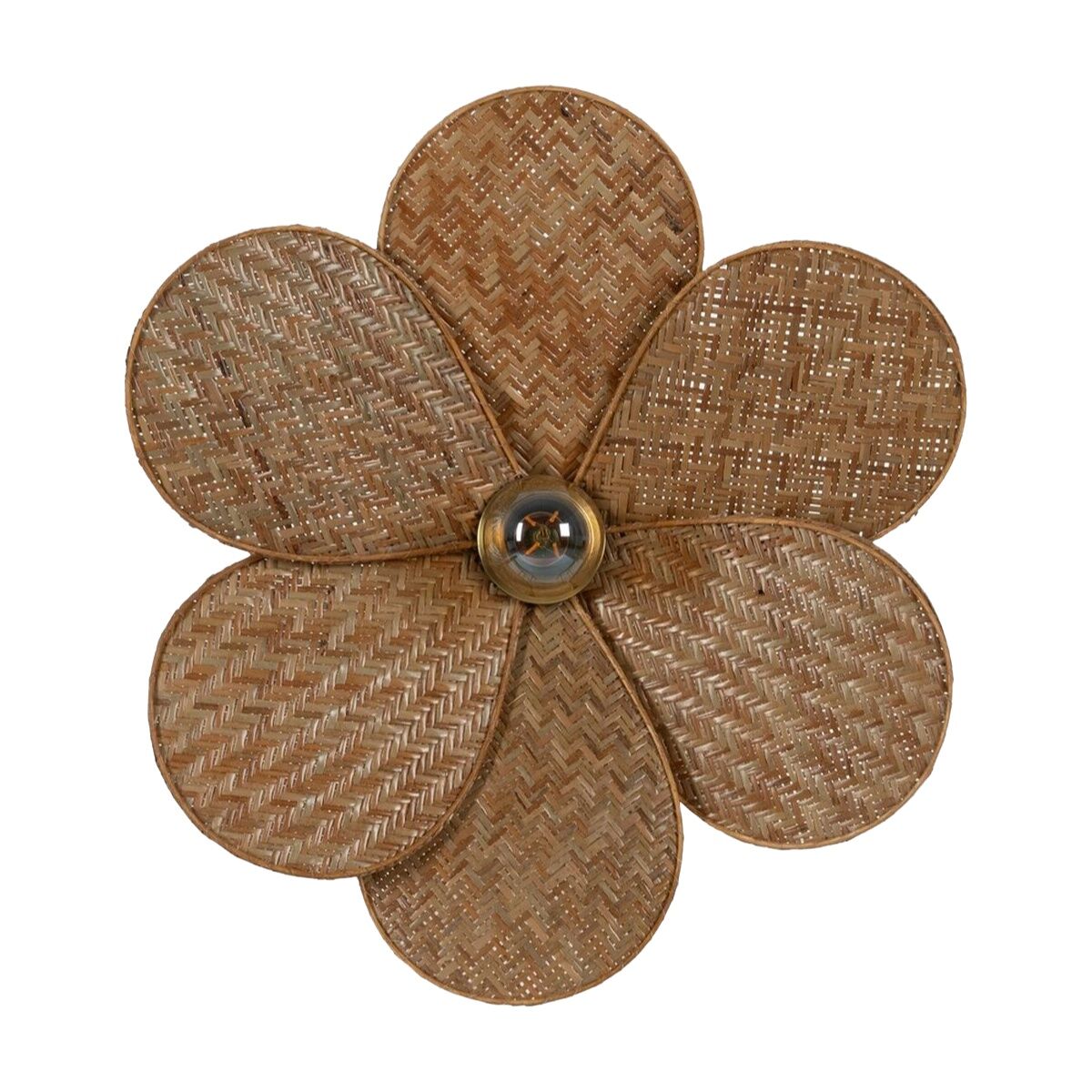 Lámpara de Pared Beige 43 x 15 x 43 cm