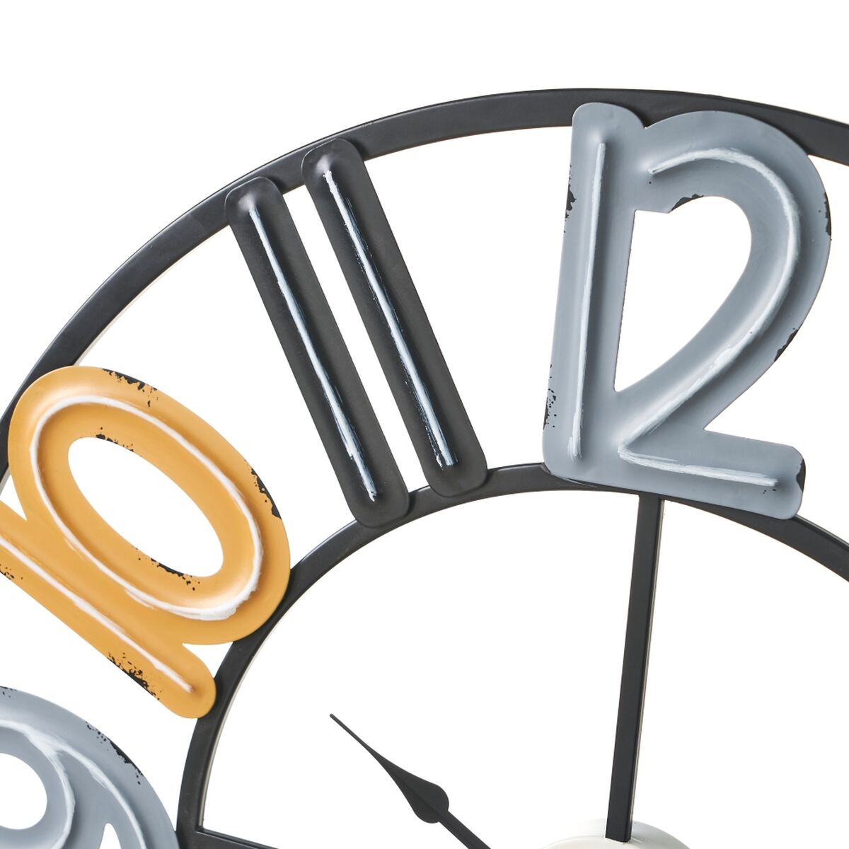 Reloj de Pared Multicolor Metal 60 x 3,5 x 60 cm