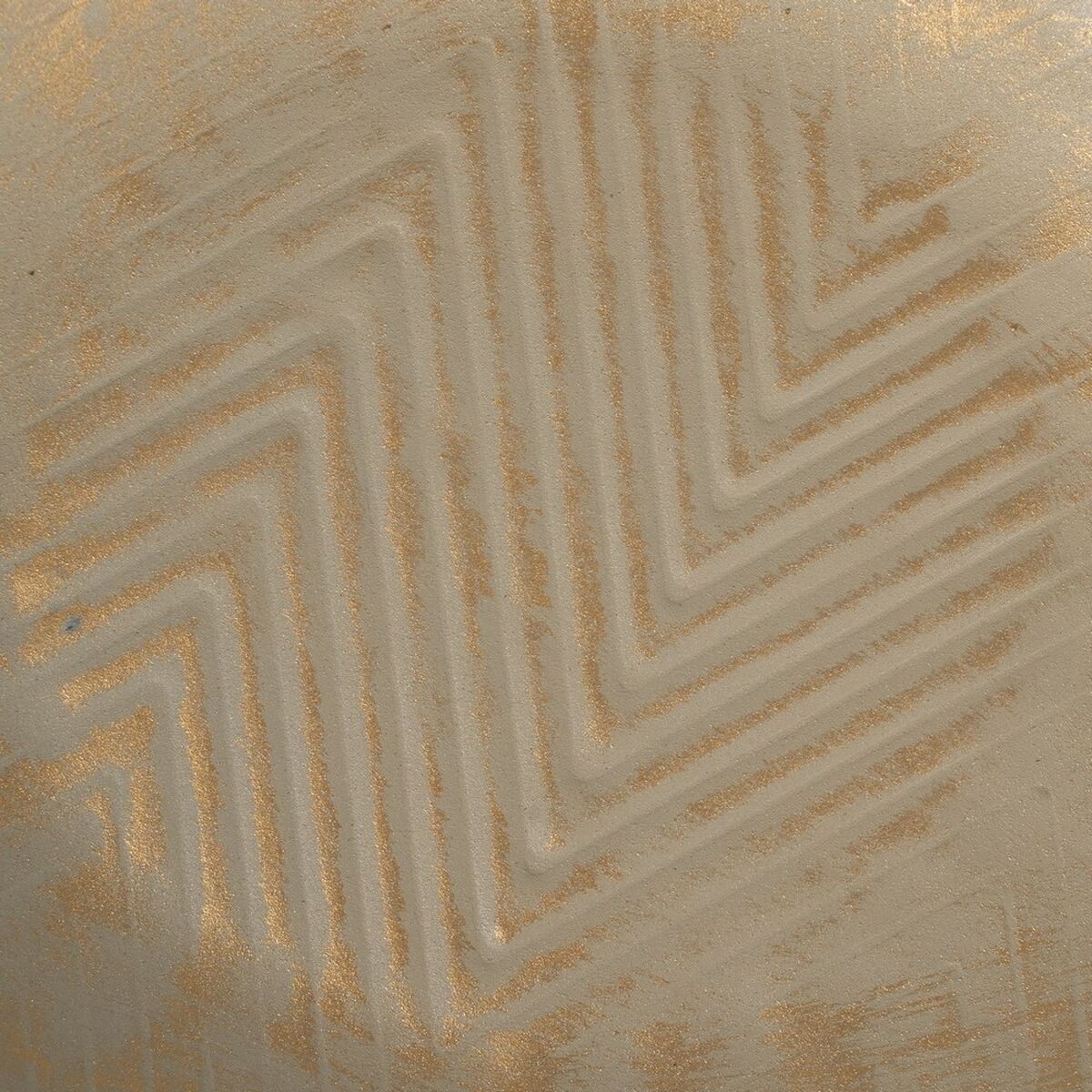 Centro de Mesa Beige Dorado Hierro 37 x 37 x 8 cm