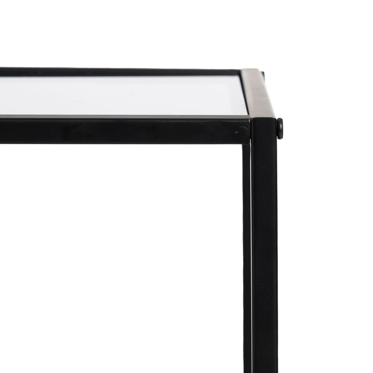 Recibidor Negro 100 x 30 x 70 cm