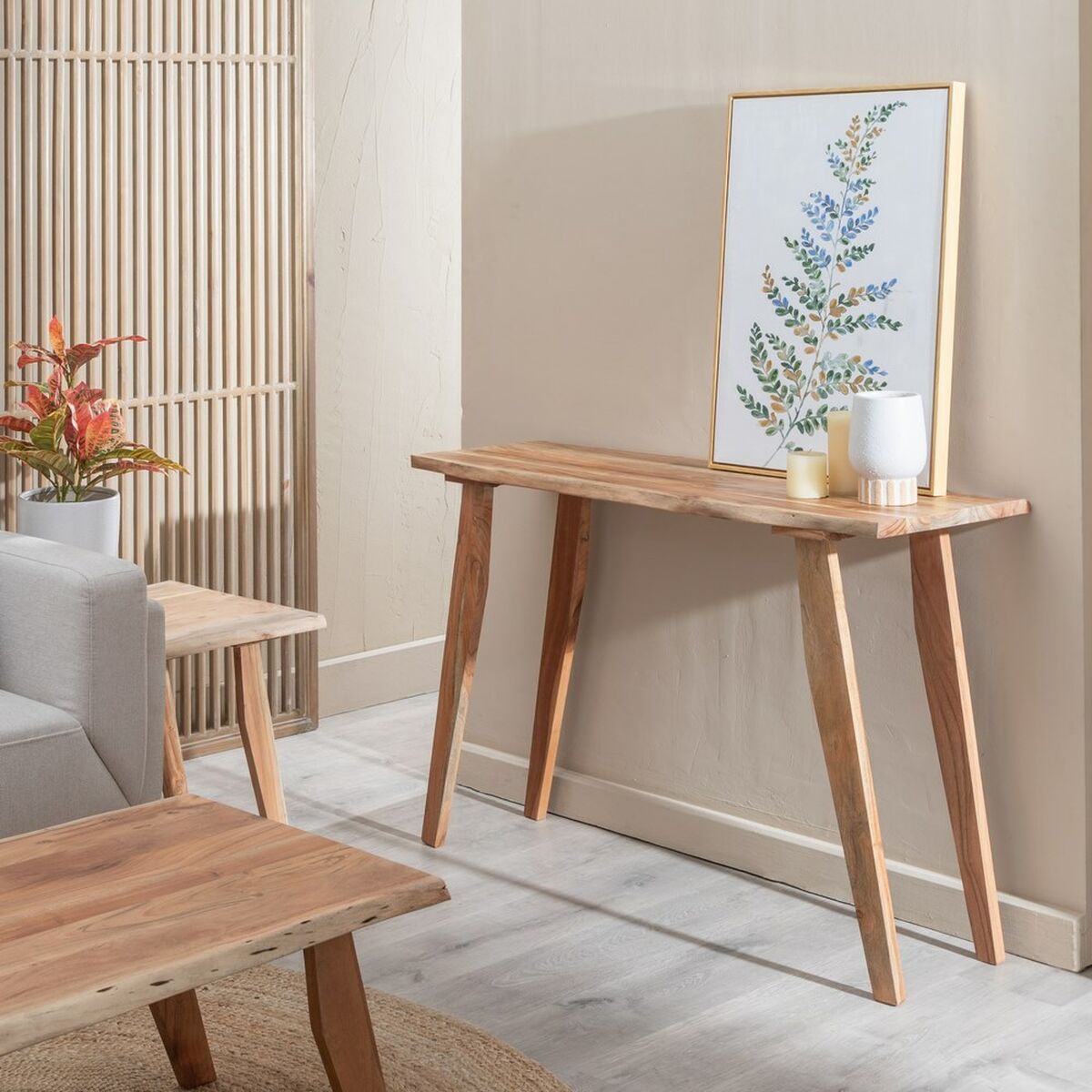 Recibidor Natural 115 x 40 x 76,5 cm