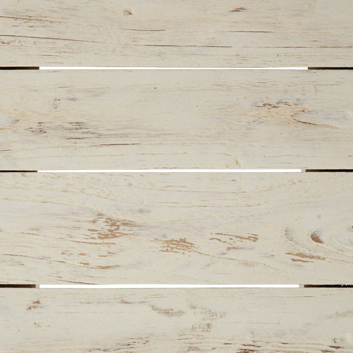 Banqueta Blanco madera de teca 120 x 30 x 45 cm