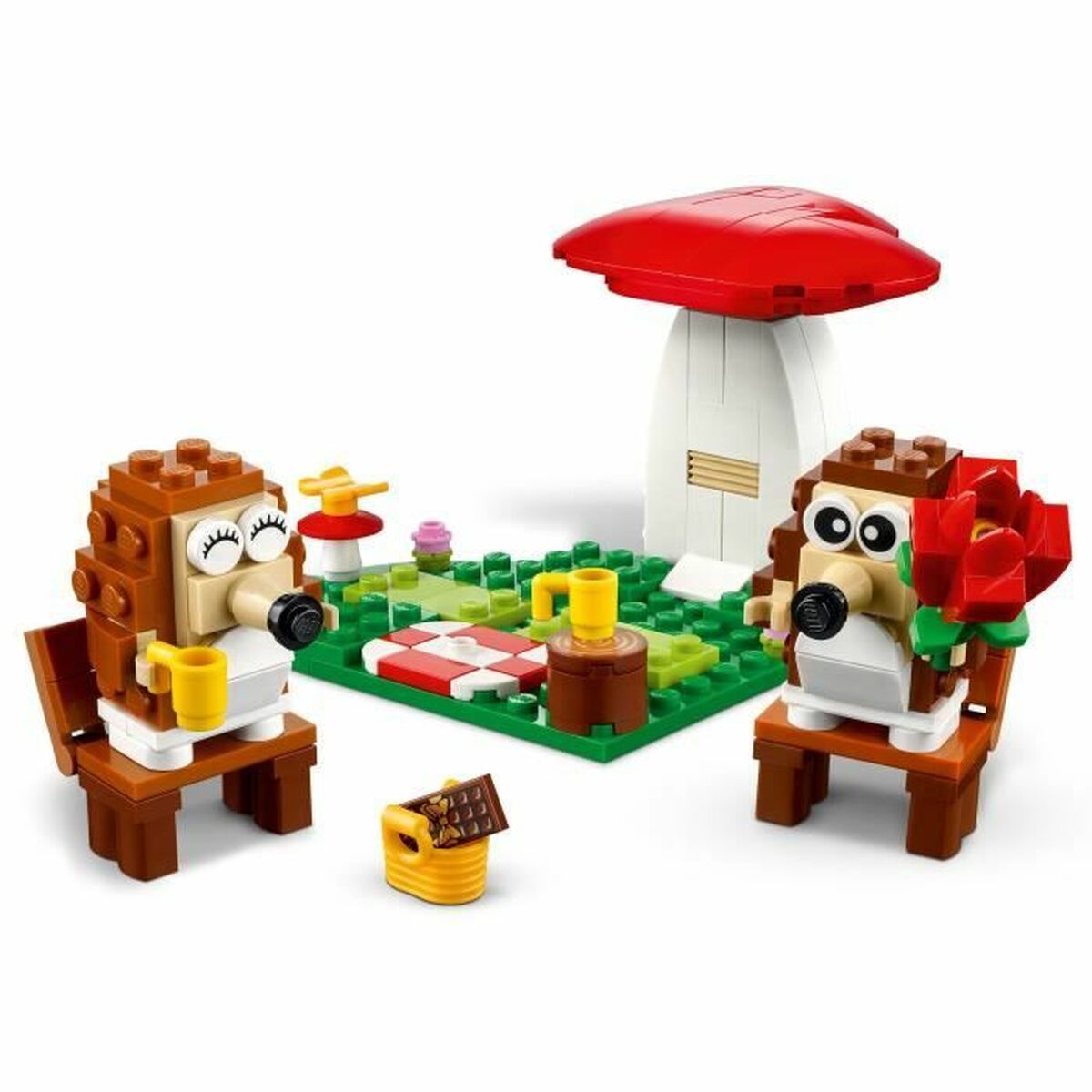 Juego de Construcción Lego Hedgehogs' Picnic