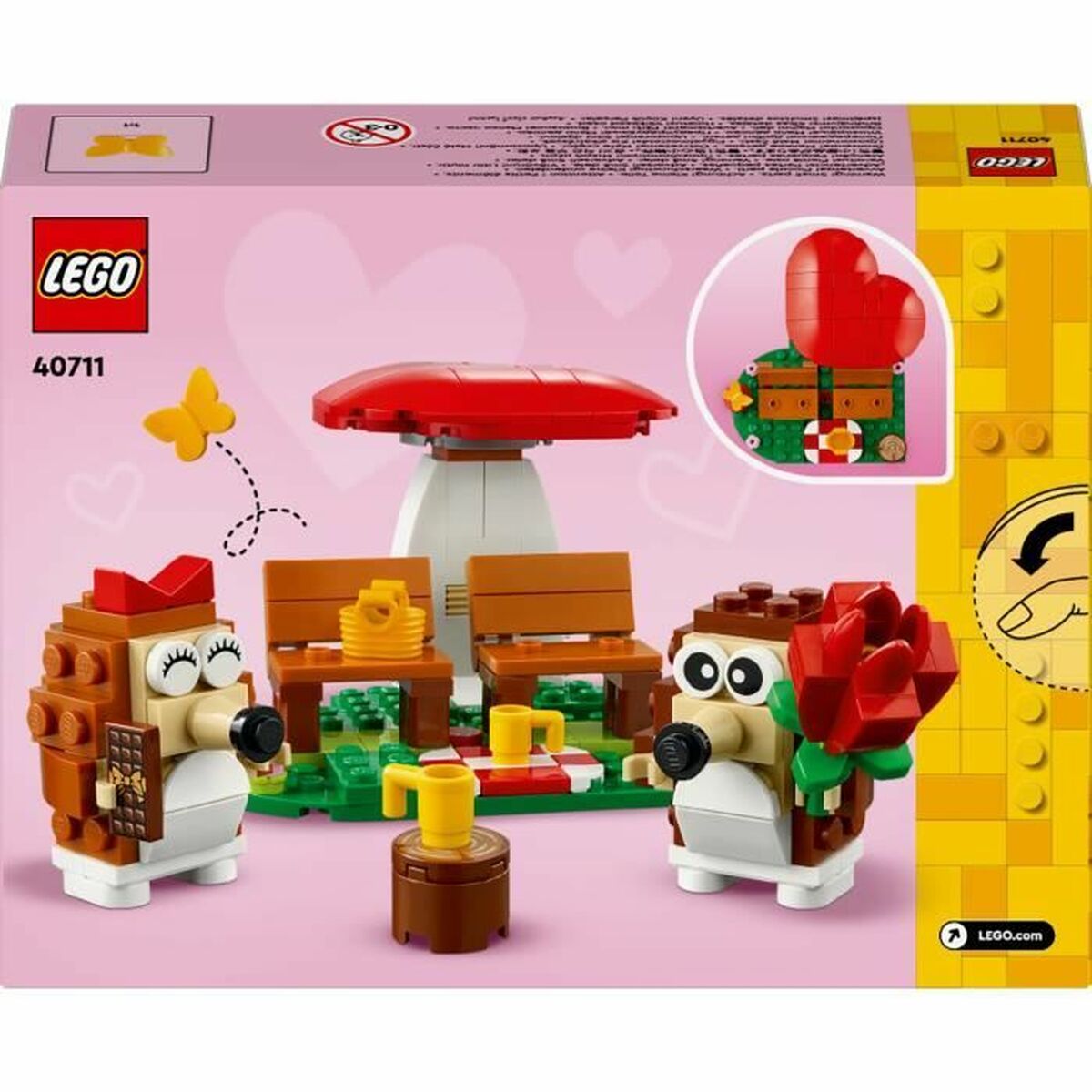 Juego de Construcción Lego Hedgehogs' Picnic