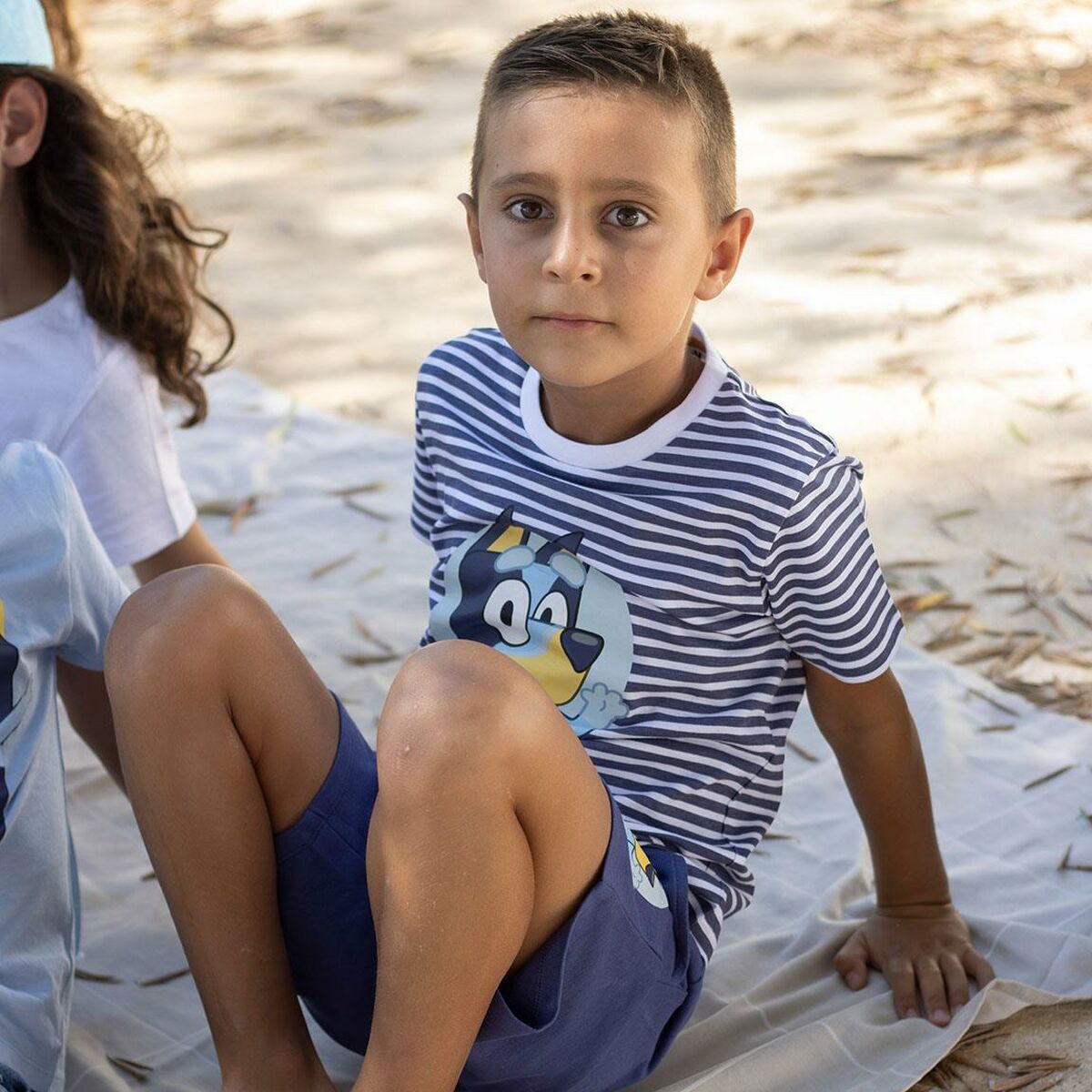 Pantalones Cortos para Niños Bluey Azul oscuro