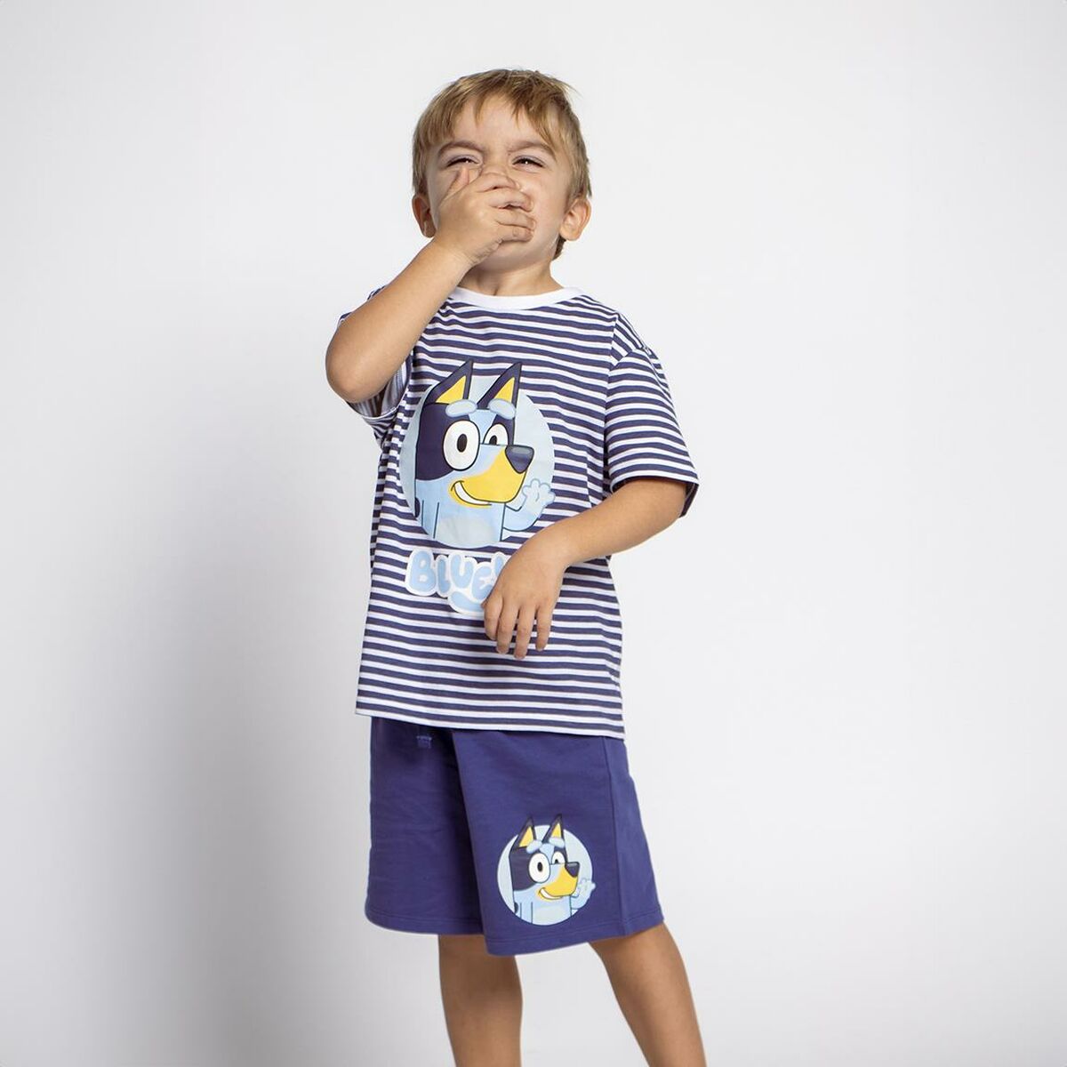 Pantalones Cortos para Niños Bluey Azul oscuro