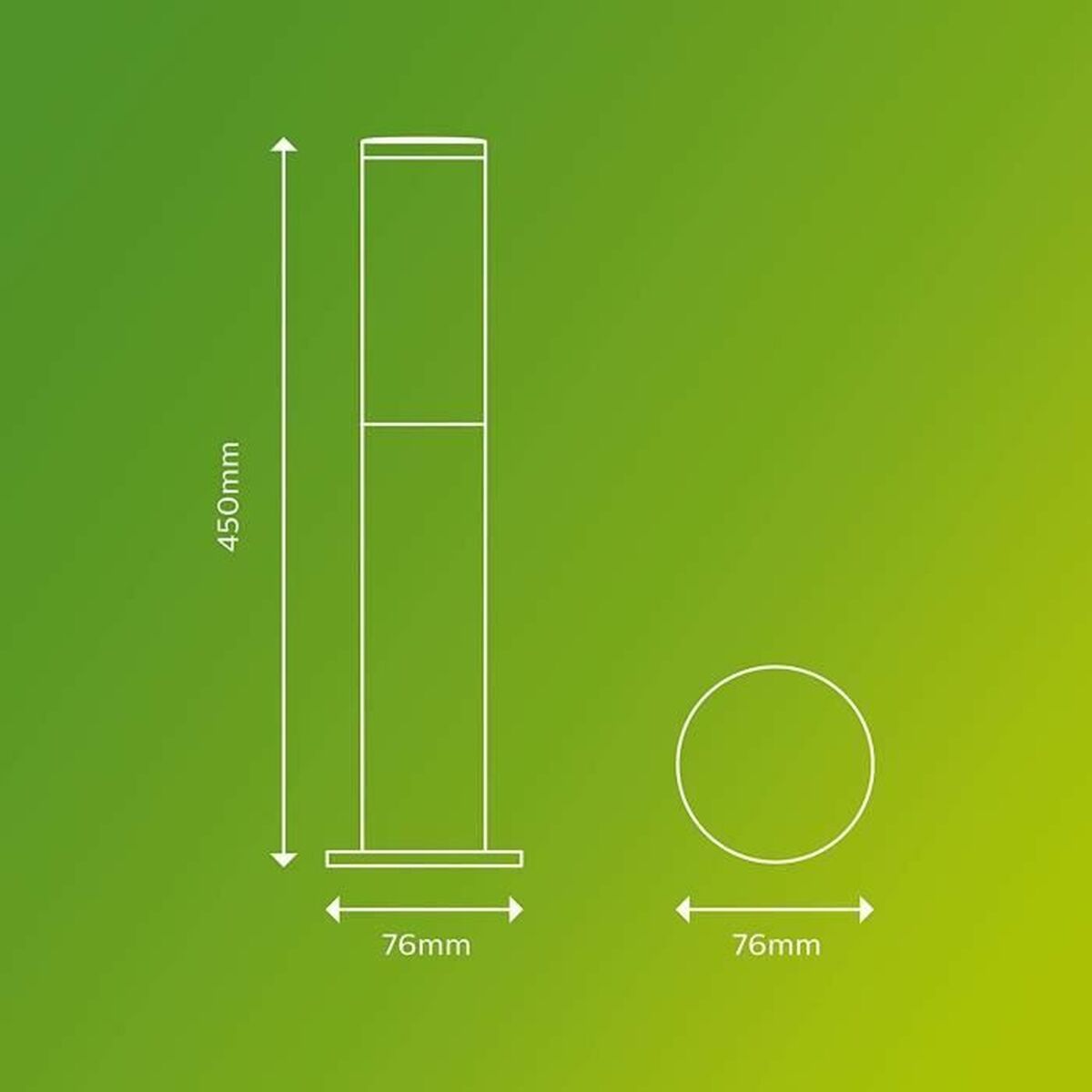 Lámpara Philips Luminarias de exterior Antracita E27 230 V 2700 K