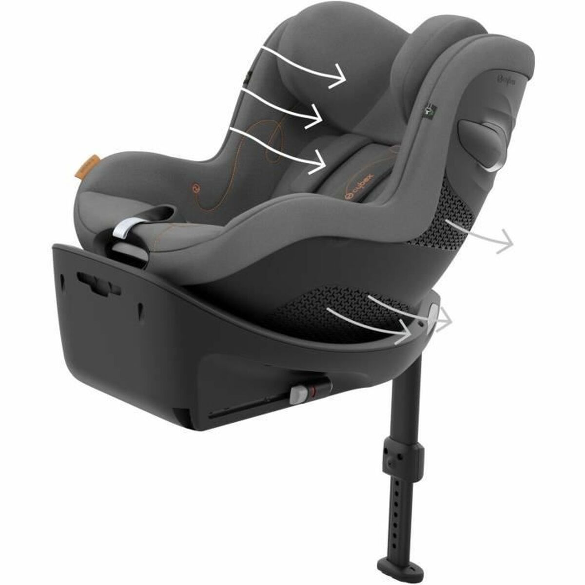 Silla para el Coche Cybex Gris ECE R129/04