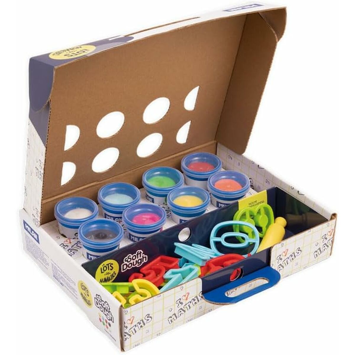 Pasta de modelar Milan Soft Dough Lots of Numvers