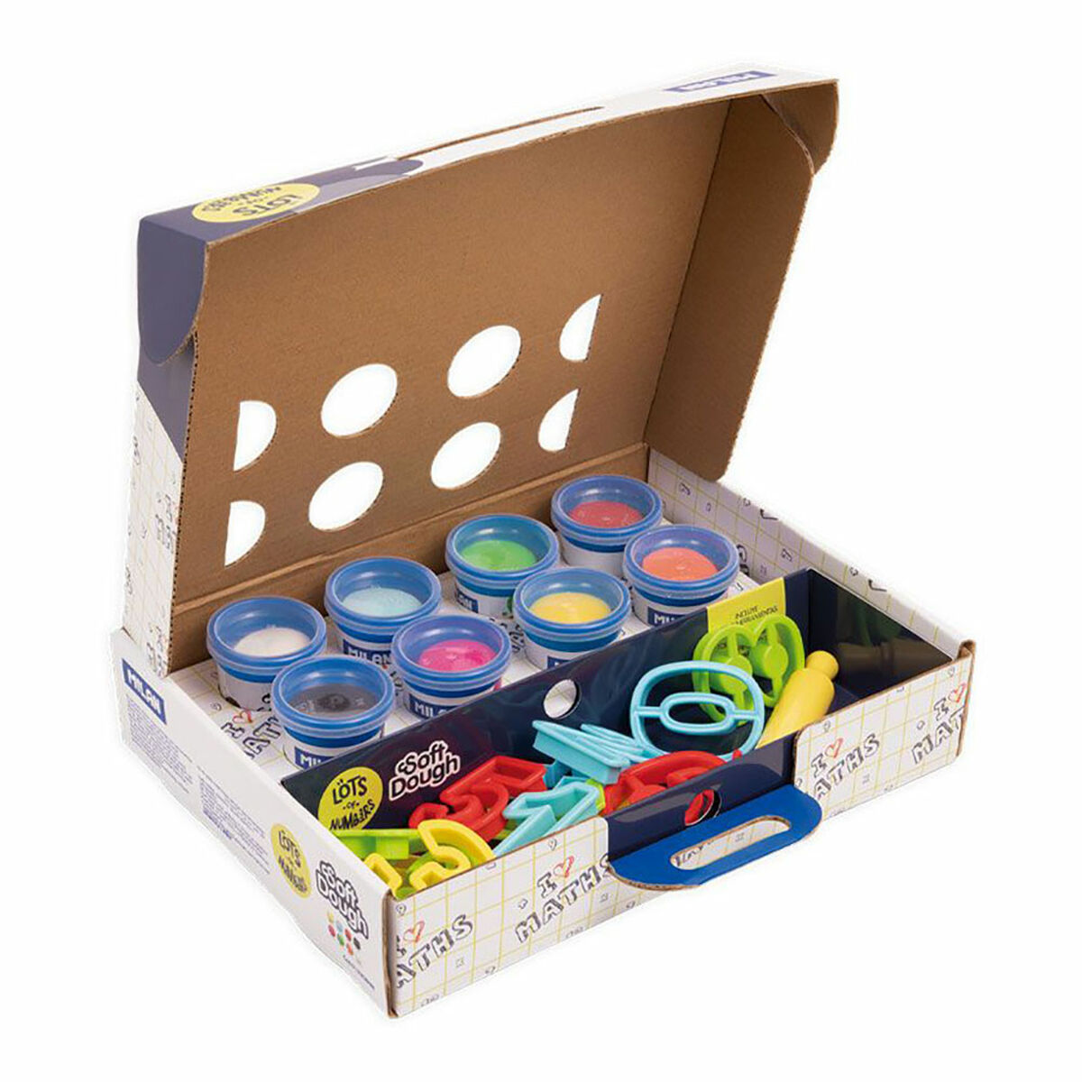 Pasta de modelar Milan Soft Dough Lots of Numvers