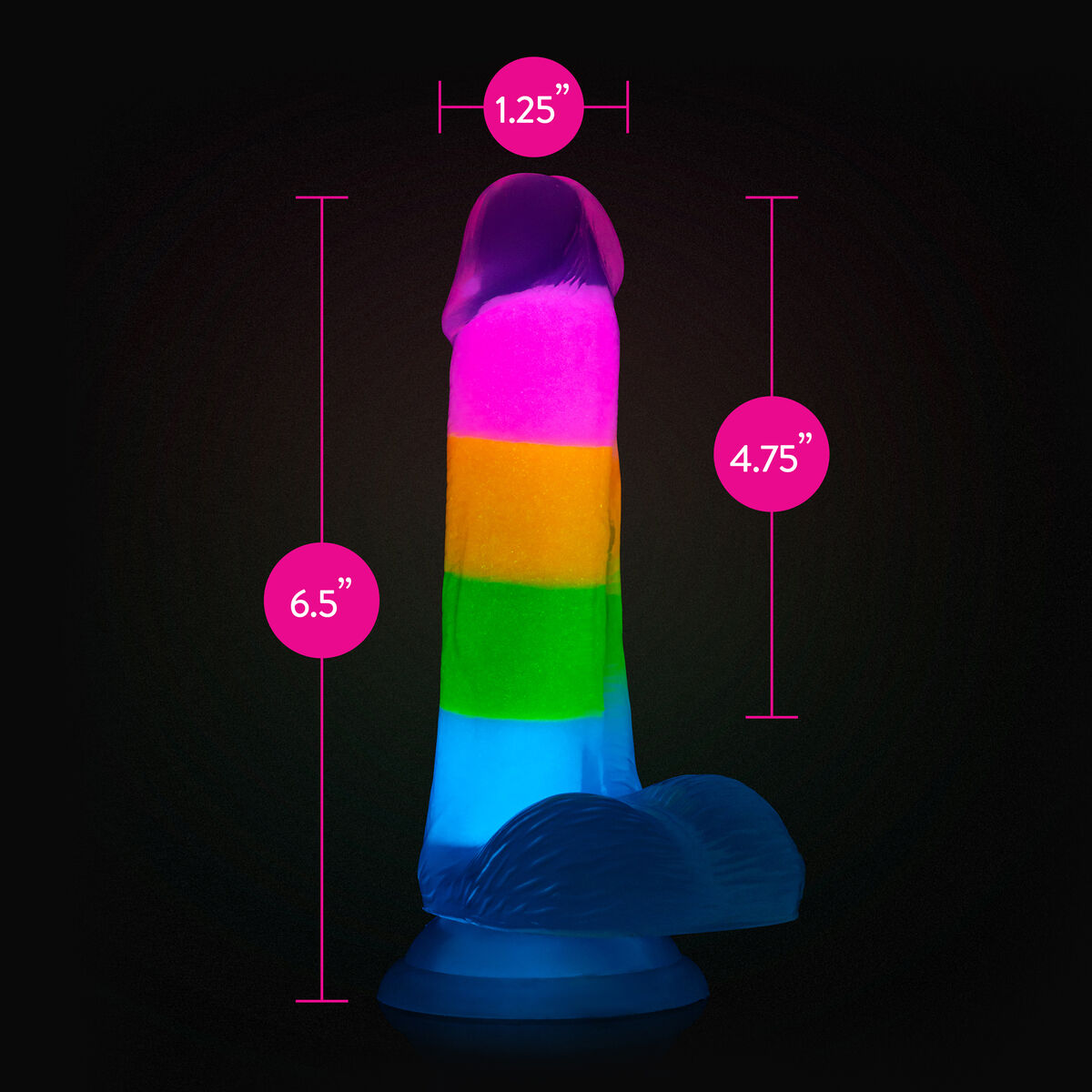 Dildo Blush Neo Multicolor Ø 2,8 cm