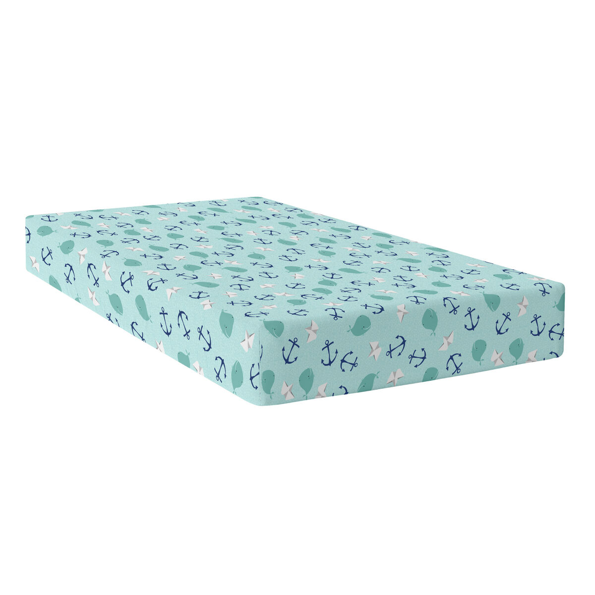 Sábana Bajera Ajustable HappyFriday MOSHI MOSHI Multicolor Cama de 90 28 x 2 x 38 cm 90 x 200 x 32 cm