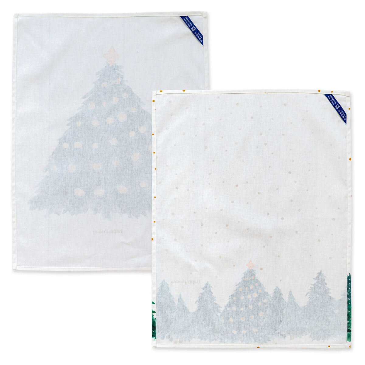 Paño de Cocina HappyFriday XMAS Multicolor 70 x 50 cm 15 x 1 x 38 cm (2 Piezas)