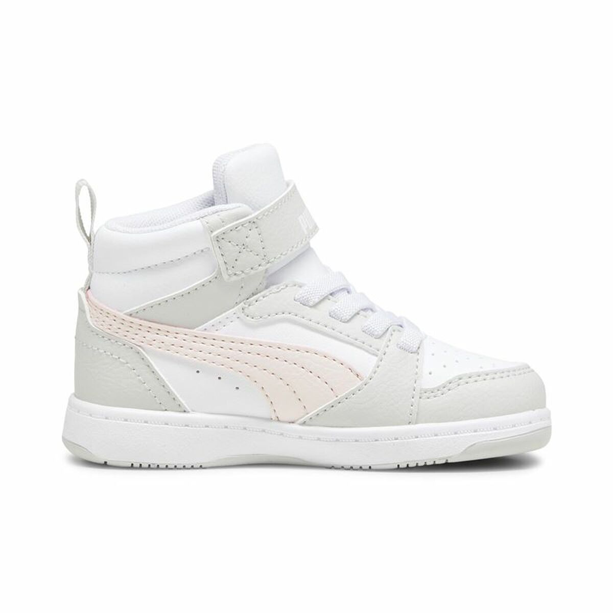 Zapatillas Casual Niño Puma Rebound V6 Mid Infantil Blanco