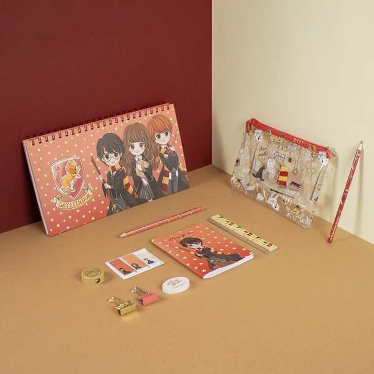 Planificador Semanal Harry Potter Azul Rojo A4