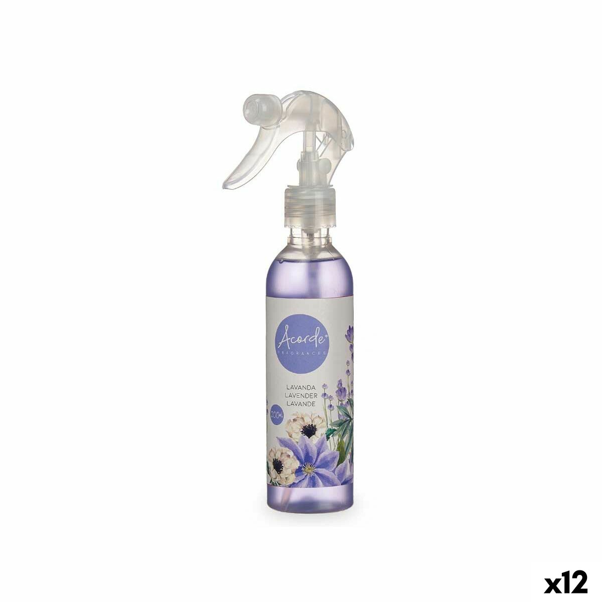 Ambientador Acorde Lavanda 200 ml (12 Unidades)
