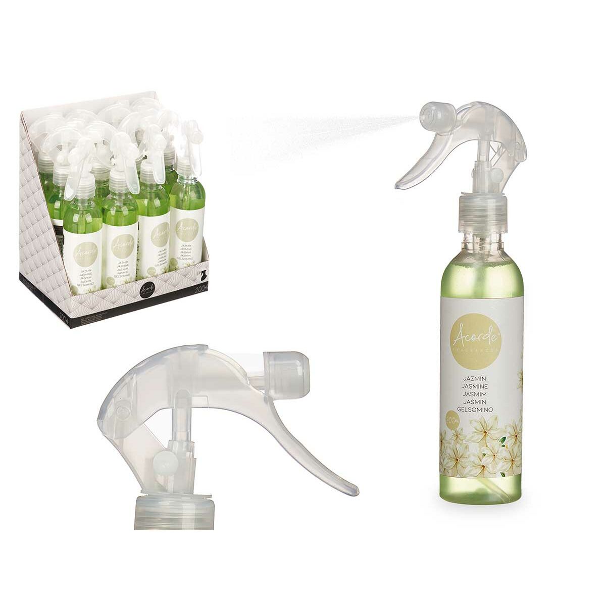 Ambientador Acorde Jazmín 200 ml (12 Unidades)