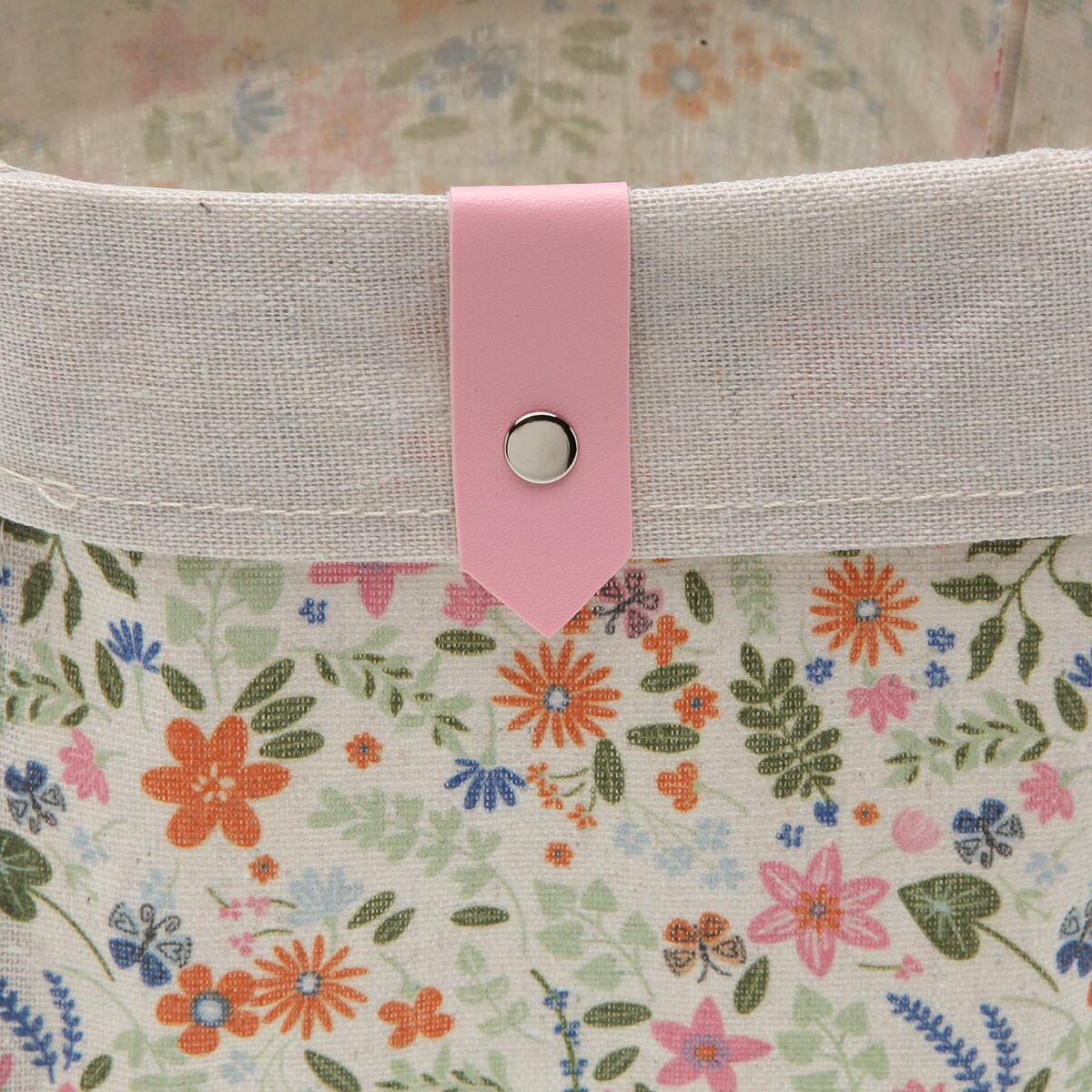 Juego de Cestas Versa 14 x 14 x 14 cm Flores