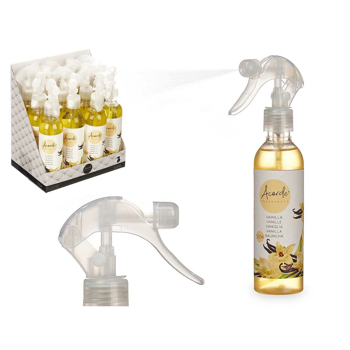 Ambientador Acorde Vainilla 200 ml (12 Unidades)