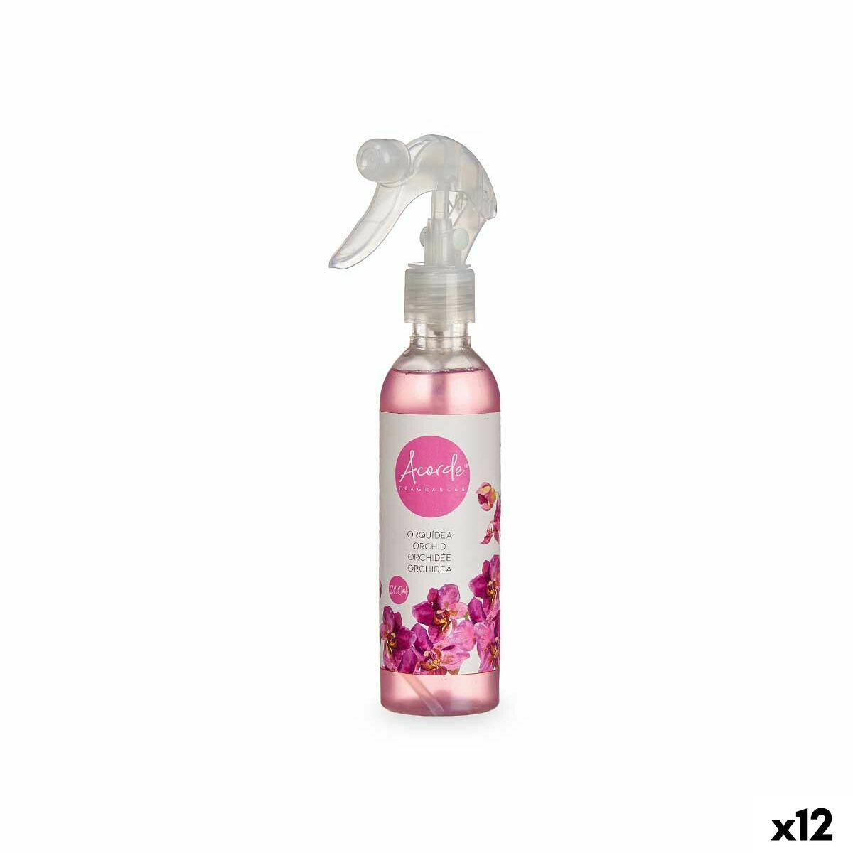 Ambientador Acorde Orquídea 200 ml (12 Unidades)