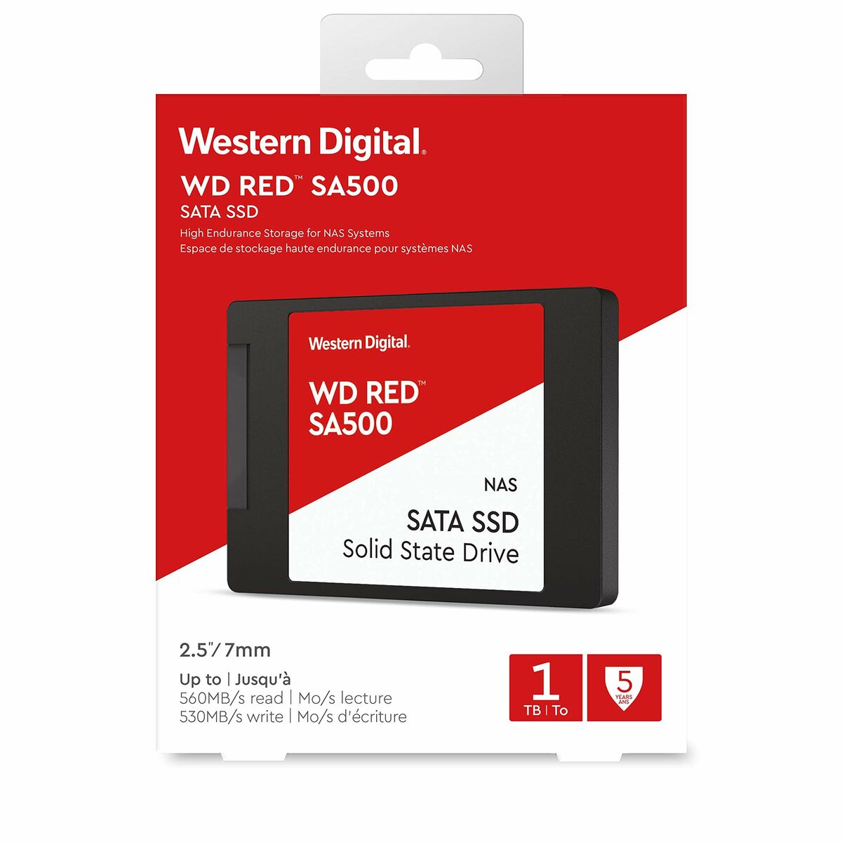 Disco Duro SSD Western Digital WDS100T1R0A 1 TB SSD 2,5"
