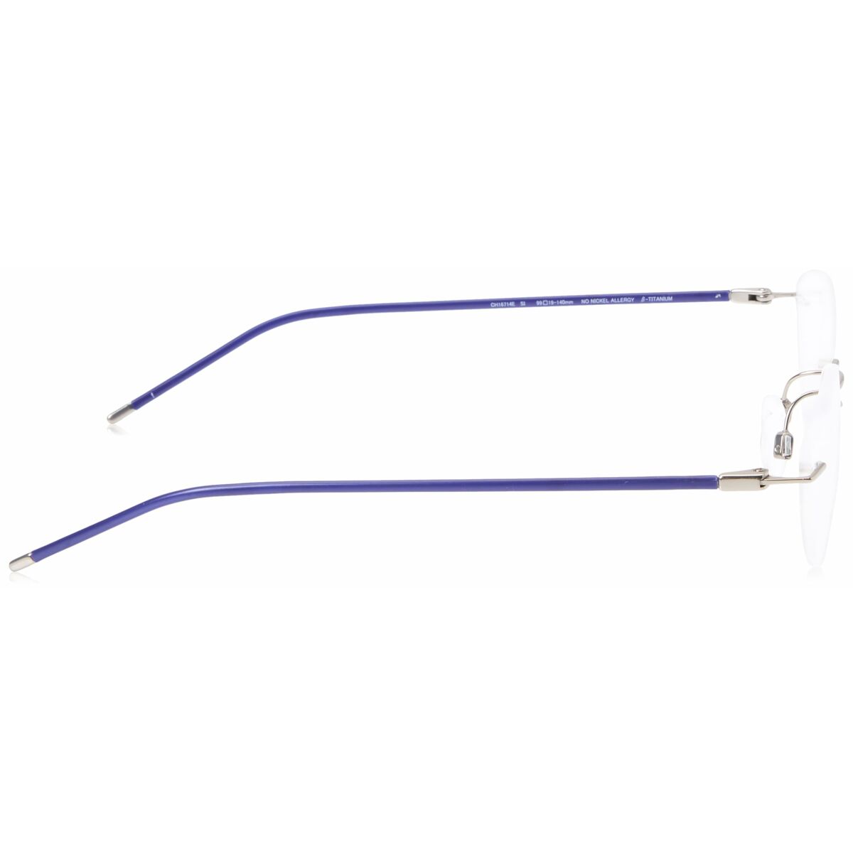 Montura de Gafas Unisex Charmant Jewelry TP 16714E Plateado Ø 99 mm