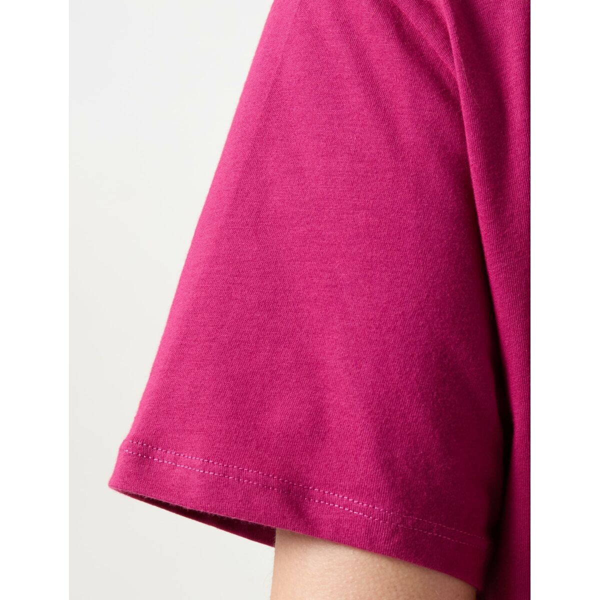 Camiseta de Manga Corta Mujer Joluvi Combed Cotton Morado