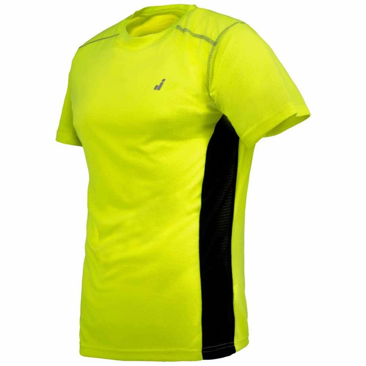 Camiseta de Manga Corta Hombre Joluvi Amarillo Negro