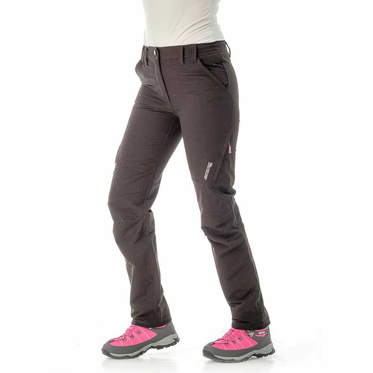 Pantalón Largo Deportivo Joluvi Gris Mujer