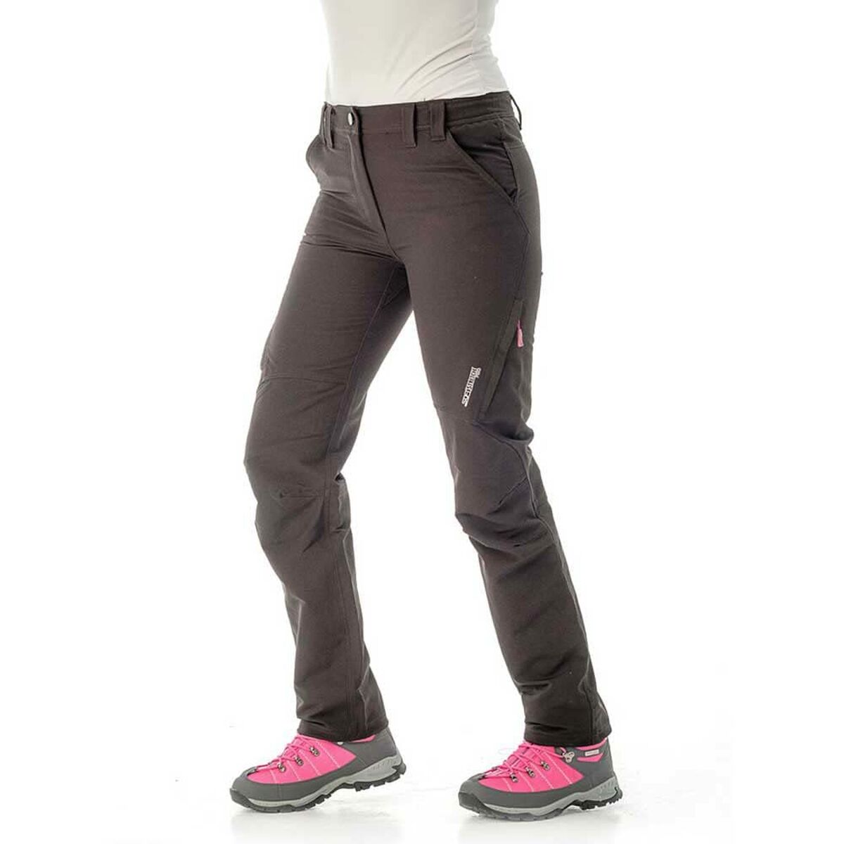 Pantalón Largo Deportivo Joluvi Gris Mujer