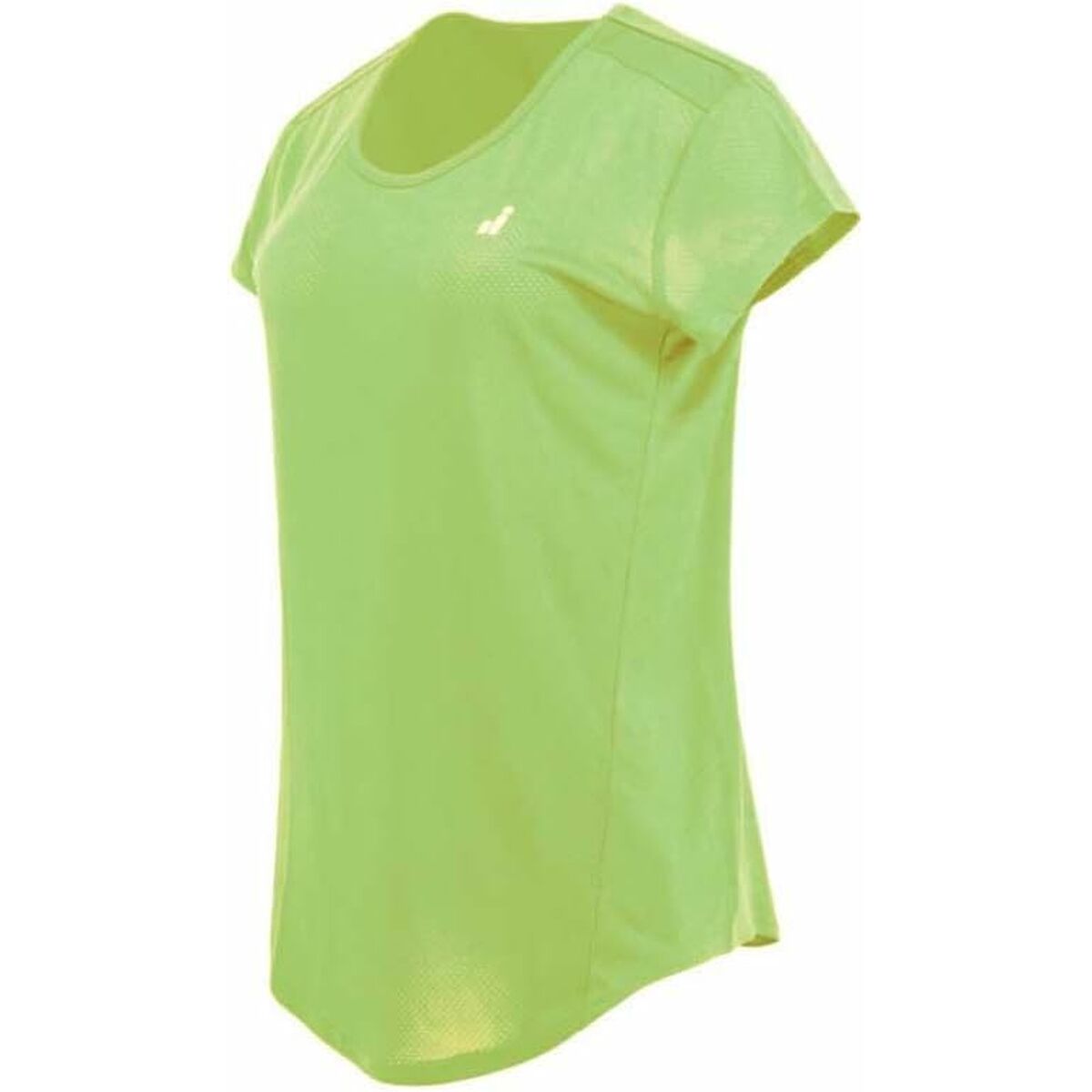 Camiseta de Manga Corta Mujer Joluvi Athlet W Amarillo