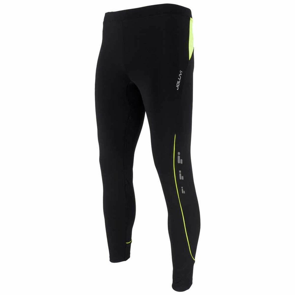 Pantalón de Chándal para Adultos Joluvi Amarillo Negro