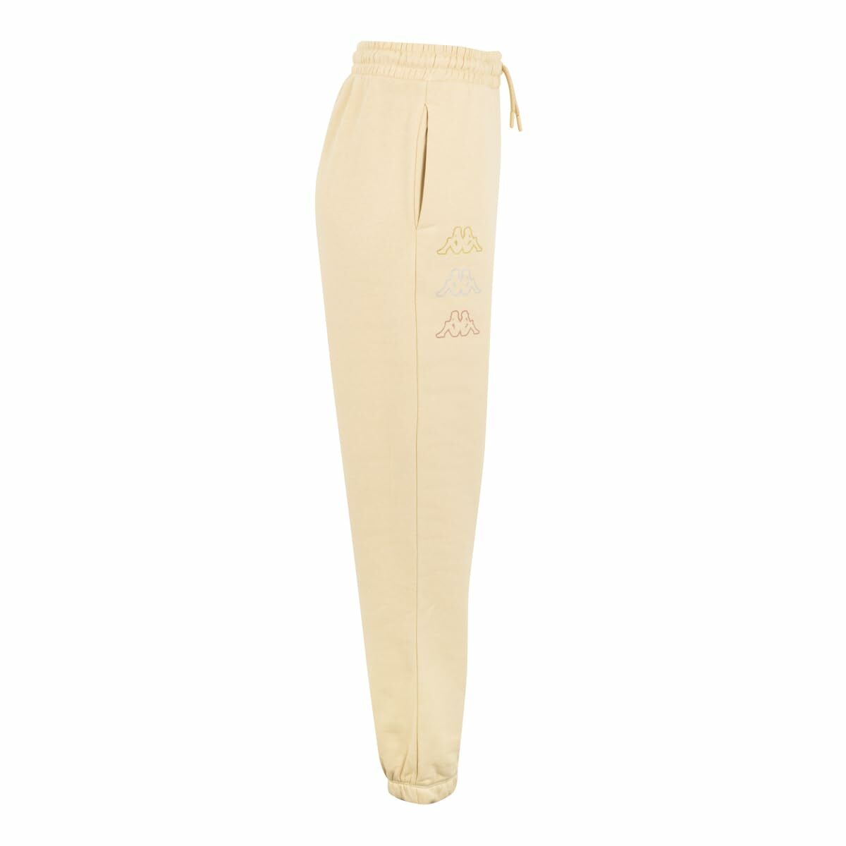 Pantalón Largo Deportivo Kappa KIAMATA Azul Blanco Hombre Mujer