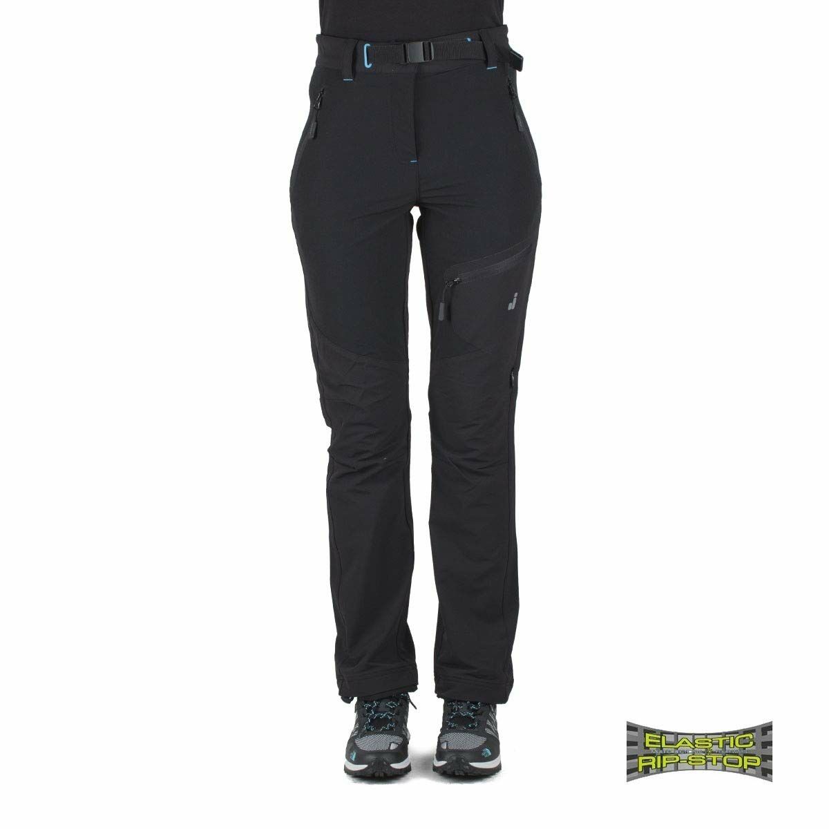 Pantalón Largo Deportivo Joluvi Negro Mujer