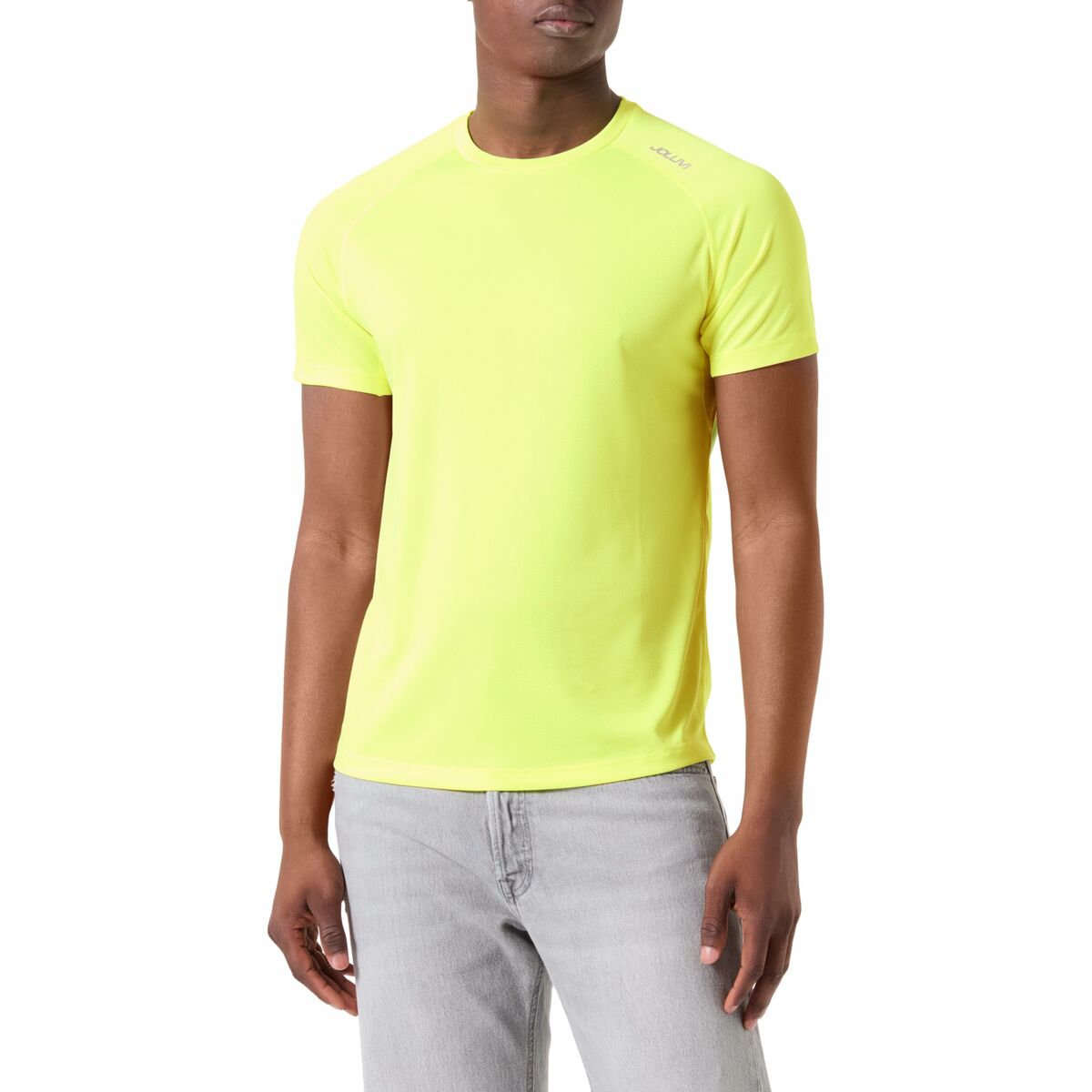Camiseta de Manga Corta Hombre Joluvi Silver Amarillo