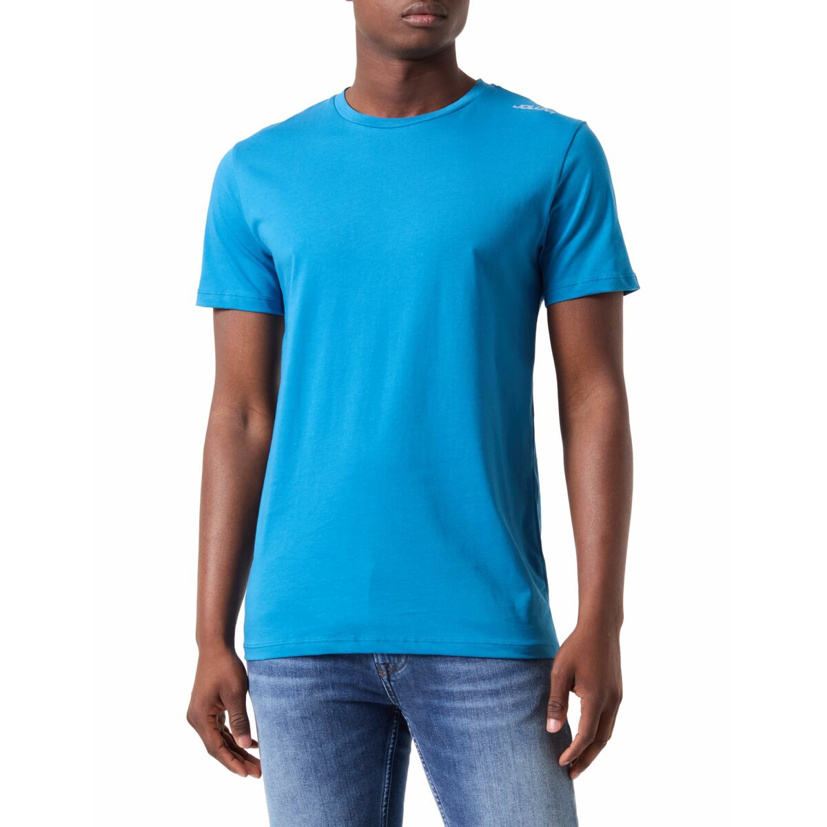 Camiseta de Manga Corta Hombre Joluvi Combed Cotton Azul
