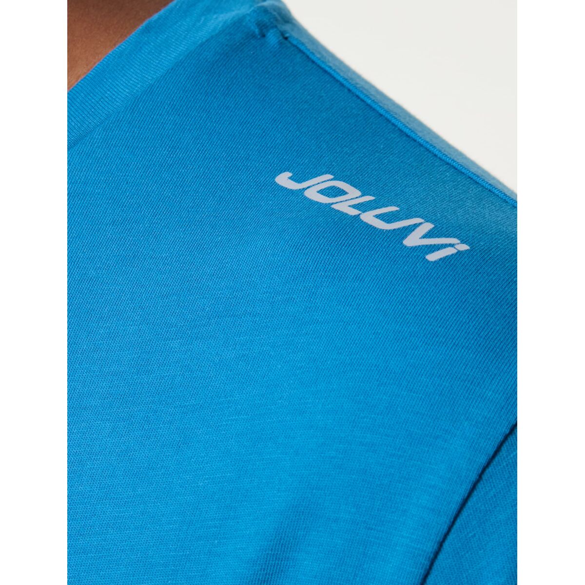 Camiseta de Manga Corta Hombre Joluvi Combed Cotton Azul