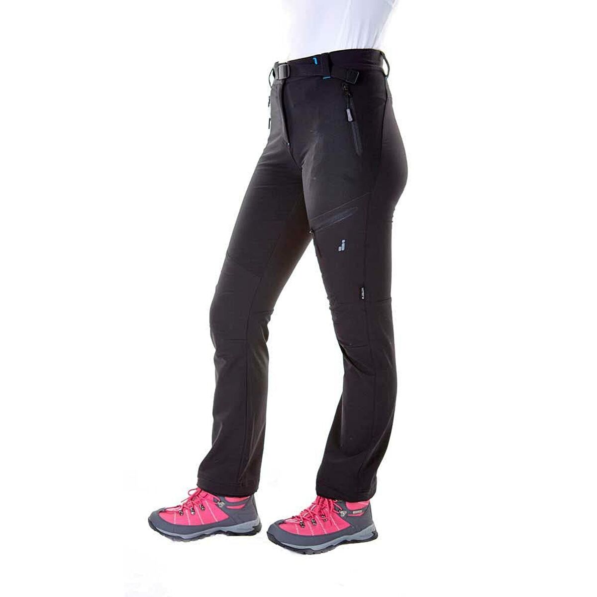 Pantalón Largo Deportivo Joluvi Gris Mujer