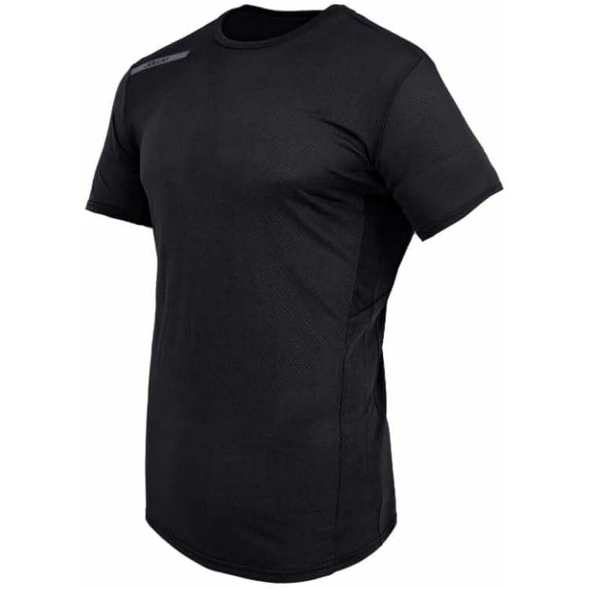 Camiseta de Manga Corta Hombre Joluvi Athlet Negro