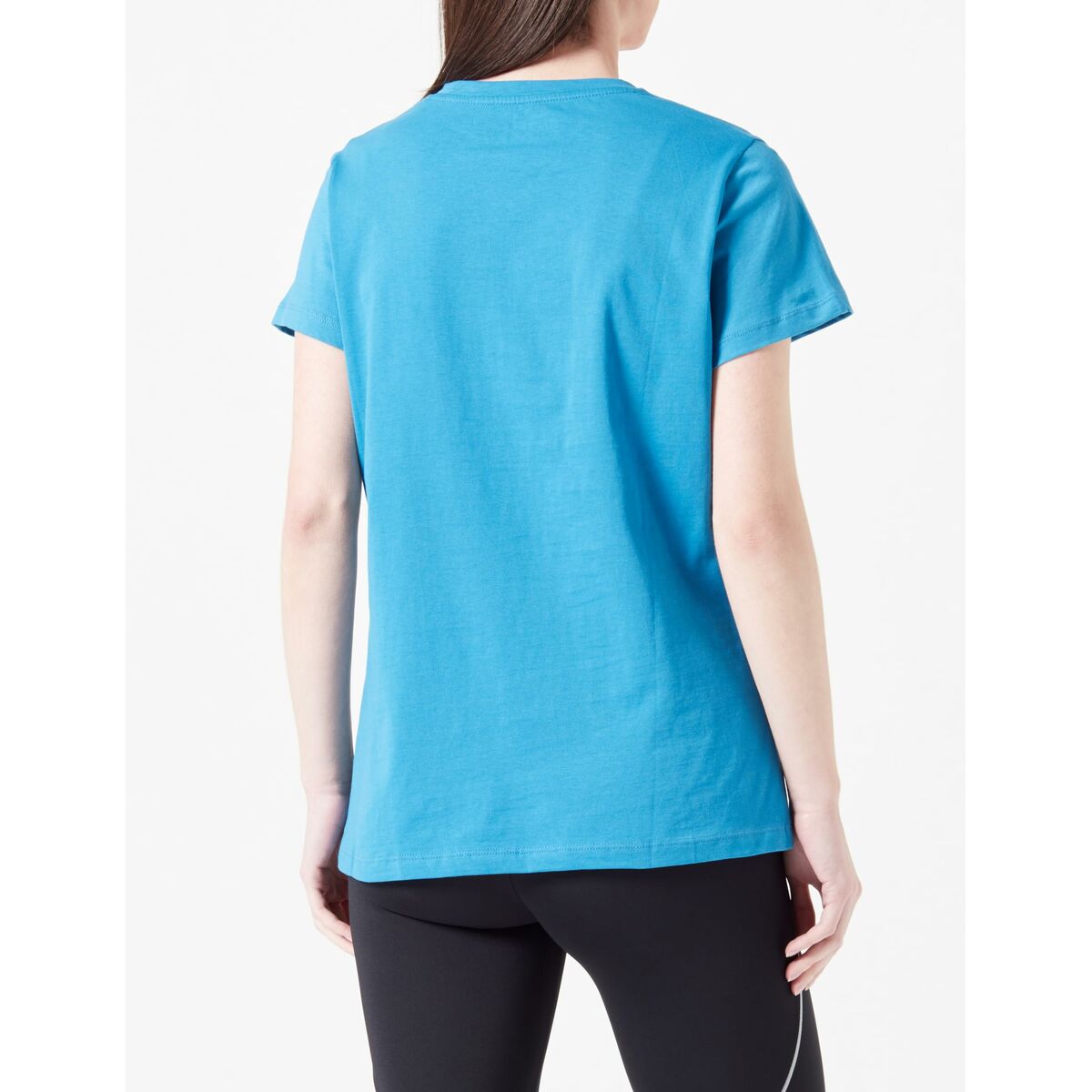 Camiseta de Manga Corta Mujer Joluvi Combed Cotton Azul