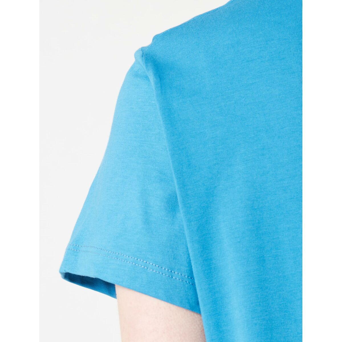 Camiseta de Manga Corta Mujer Joluvi Combed Cotton Azul