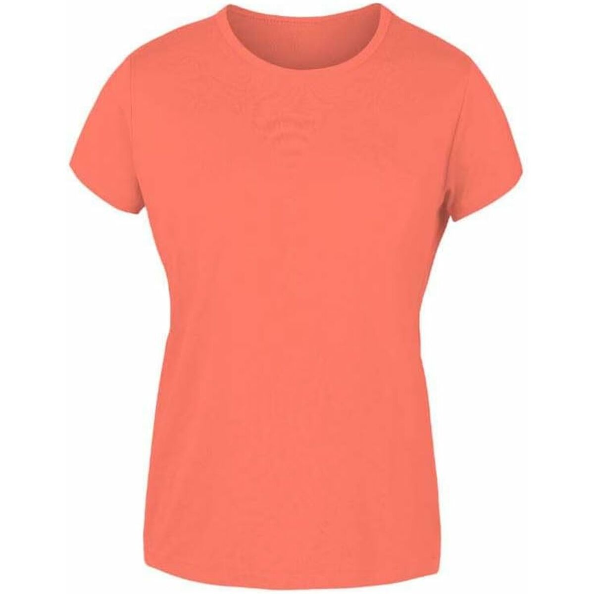 Camiseta de Manga Corta Mujer Joluvi Combed Cotton Naranja