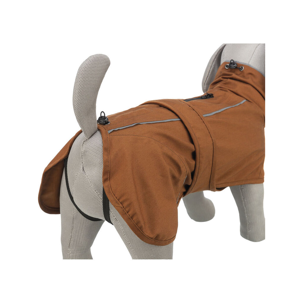 Chubasquero para Perro Trixie Naranja XS