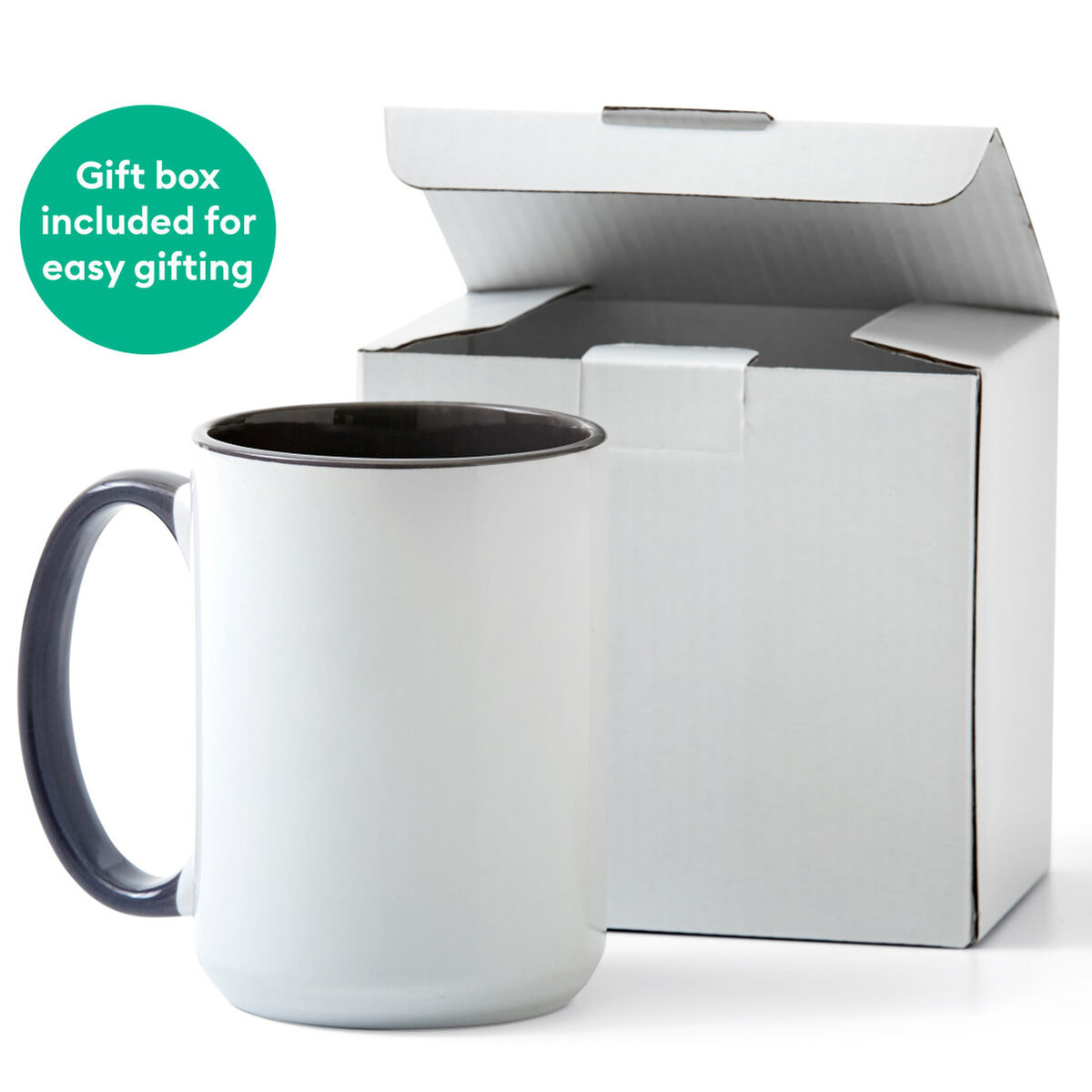 Taza Personalizable para Plotter de corte Cricut 2009330 Blanco Gris 425 ml