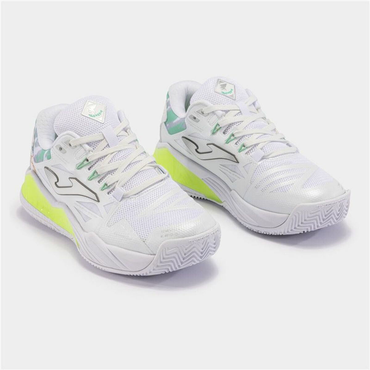 Zapatillas Casual de Mujer Joma Sport Spin 2402 Blanco Verde