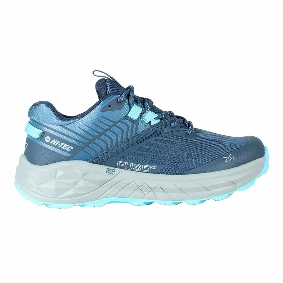 Zapatillas Deportivas Infantiles Hi-Tec Geo Fuse Azul